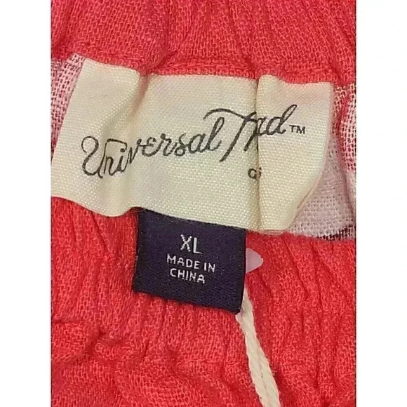 NWT Universal Thread Women's Puff Elbow Sleeve Offshoulder Blouse Red Floral XL - Picture 4 of 6